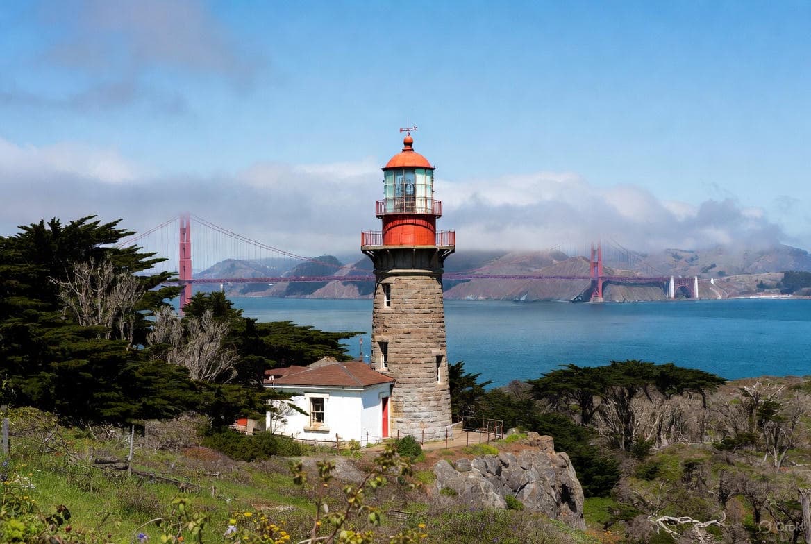 Lighthouse History Around San Francisco Bay (spotlight on historic lighthouses)