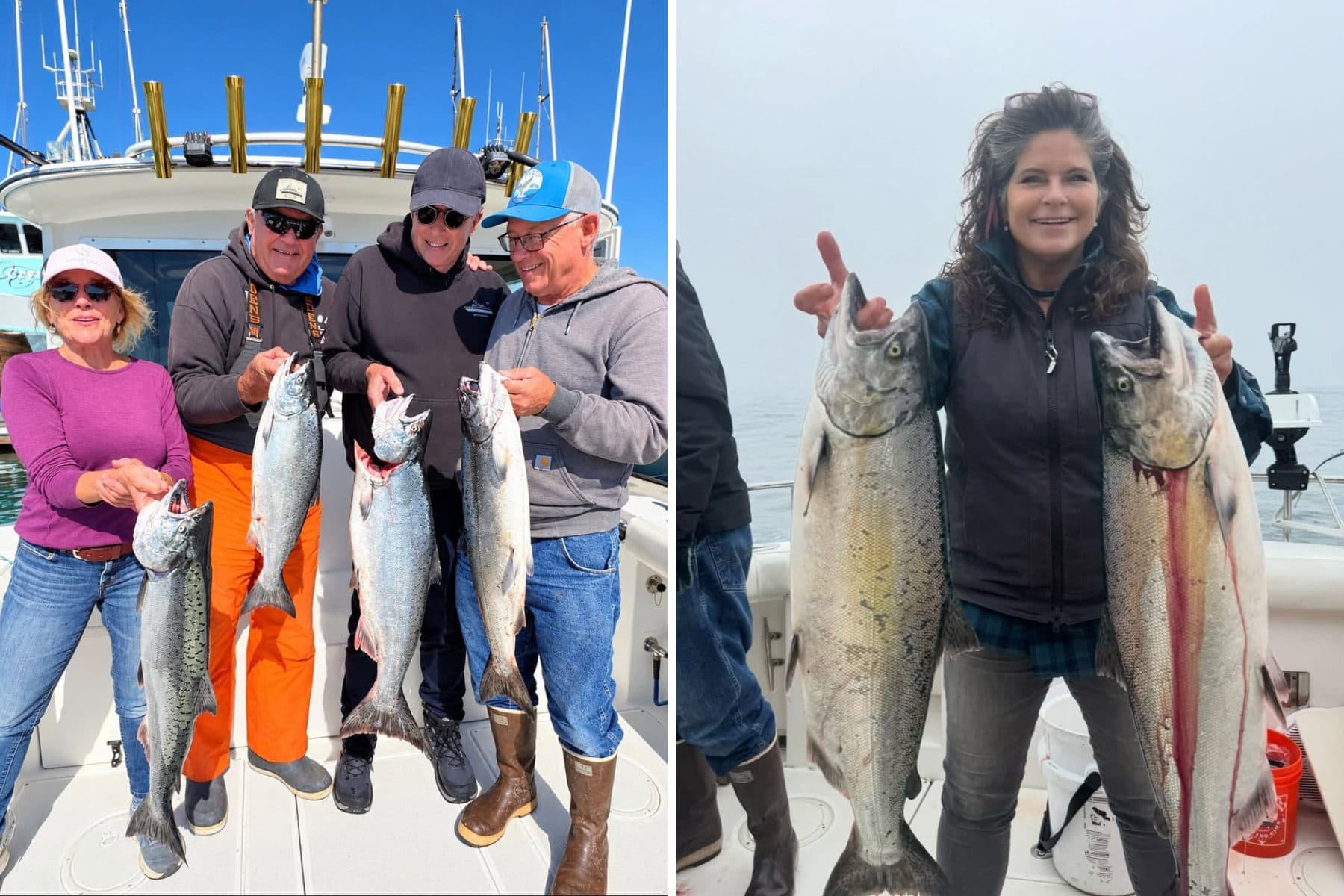 King salmon from Molly's Boats charters