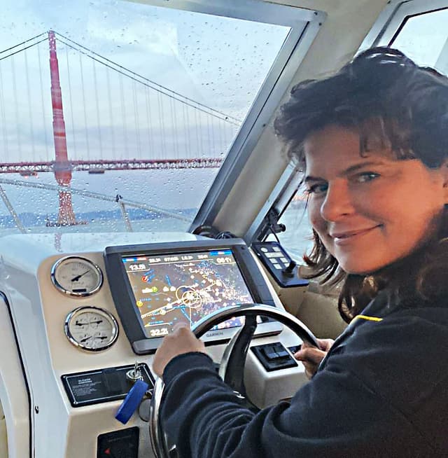 Captain Molly Breivis, founder of Molly's Boats
