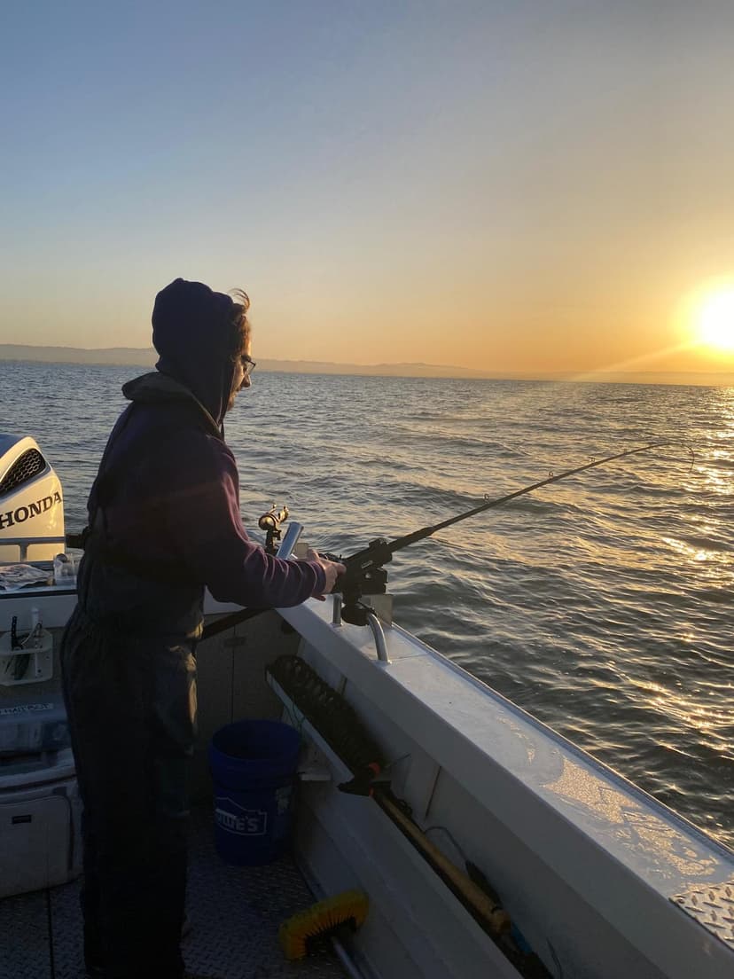 FULL DAY FISHING charter on Miss Molly in SF Bay and beyond